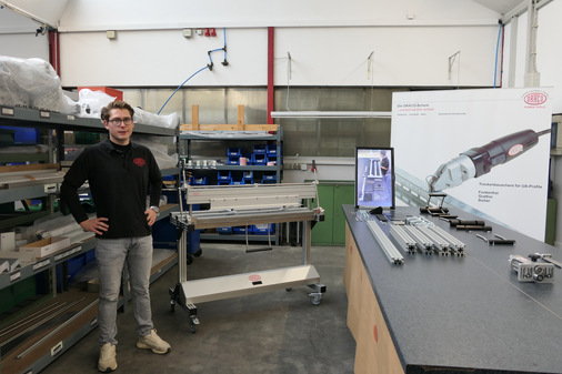 Blick in die Montageabteilung von Dräco Tools