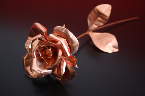 Nicht nur unter Berufskollegen beliebt: Diese Rose ist eine Arbeit von Sarah Calmbach