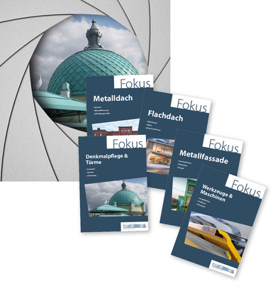 Auf der BAUMETALL Internetseite sind inzwischen neun Fokusausgaben abrufbar: www.baumetall.de/premium/baumetall-fokus