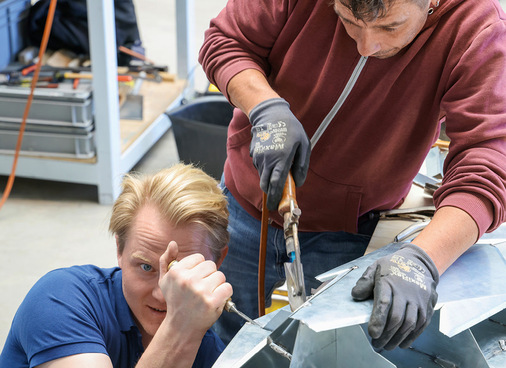 Starkes Doppel: Thomas Reinbold und Martin Leitner in Aktion