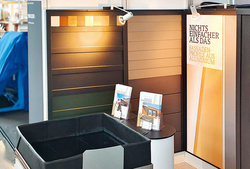 Blick auf den QCC-Messestand