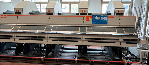 Profilproduktion am Jorns-Doppelbieger