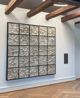 Vielteiliges Dekoelement aus Sterlingsilber