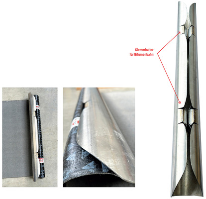 Vielseitig einsetzbar: Der Wickelkern aus 3-mm-Stahl oder 2-mm-Edelstahl