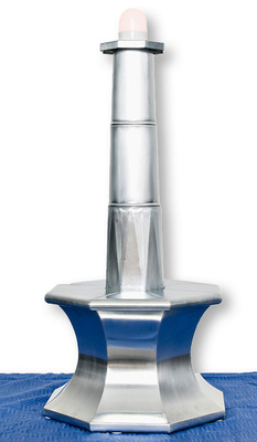 Leuchtturm mit Sockel