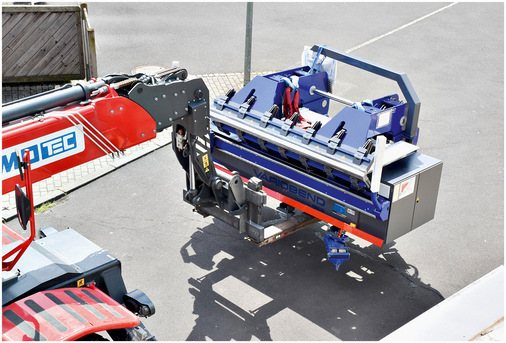 Anlieferung eines Variobend-Doppelbiegers