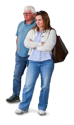  Freuen sich auf den Besuch der Baumetaller: Hermann und Nadine Dagn