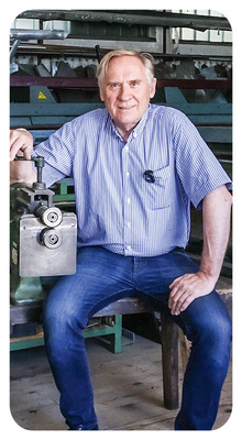 Spenglerraumschiff-Experte und Workshoptrainer Friedrich „Scotty“ Reinbold