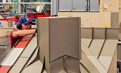 Fast geschafft: Quentin Gramm im Endspurt