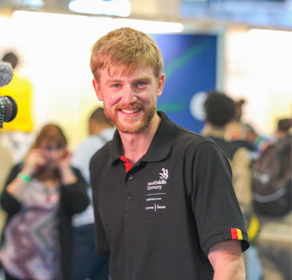 Trainer Benno Uhlmann trat 2018 für Deutschland beim Wettbewerb in Budapest an