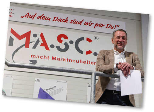 Gastgeber Martin Fischer