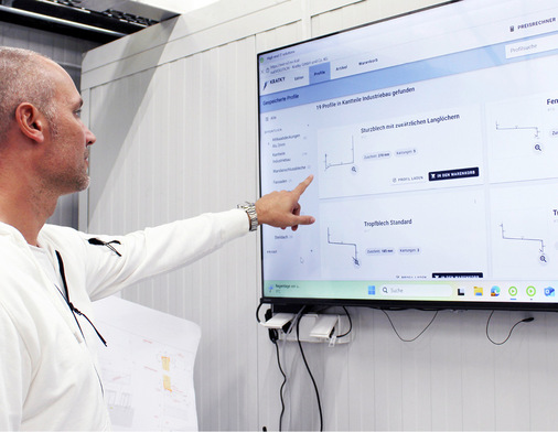 Stefan Knopp-Kratky zeigt mit Nu-Evolution, wie einfach und effizient die Planung und Fertigung von Profilen sein kann