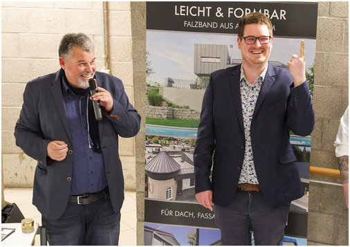 Hans-Peter Rösch und sein Nachfolger Marco Schneider