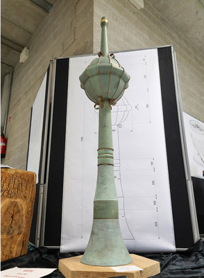 Historischer Dachaufsatz als Dachspitze von Lars Wiest  