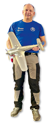 Was Gastgeber Markus Felder nicht wissen kann – vielleicht wird beim nächsten Workshop ja ­sogar eine Antonov ­gebaut. Dann wäre ein „Anton“ auf jeden Fall mit dabei