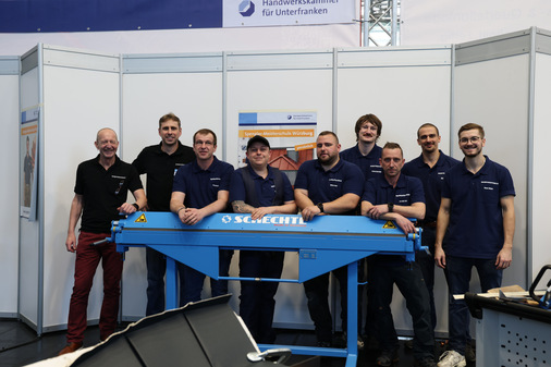 Arno Fell und die Meisterschüler aus Würzburg