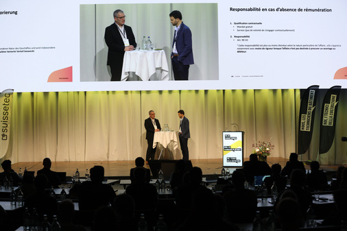 Fachgespäch auf großer Bühne