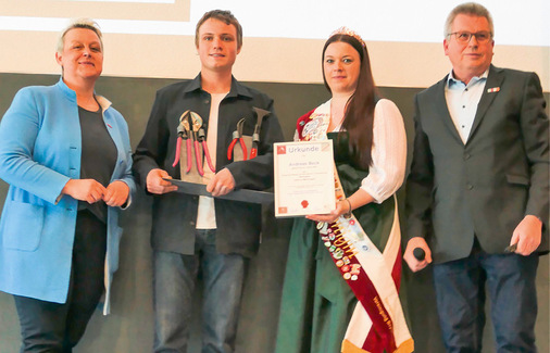 Auch der amtierende deutsche Meister Andreas Beck absolvierte in Ulm seine Ausbildung