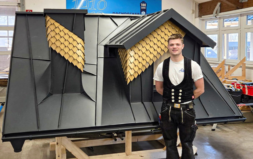 Hier präsentiert Noah Jakubowski sein Meisterstück (s. Folgeseiten)