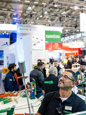 Heiss: Bei Perkeo zündete Yassine Hönes einen Hochleistungsaufschweißbrenner