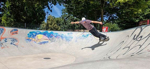 Artur Kusmin in seinem Element