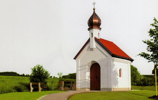 Kleinod: Ein Zulbeck-Zwiebelturm auf einer Kapelle