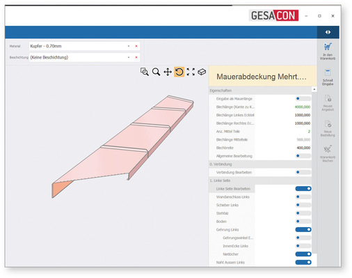 Auch auf den Flachdachbau ­spezialisierte Betriebe profitieren von der leistungsstarken Software