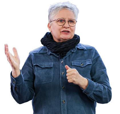 Künstlerin Manuela Geugelin