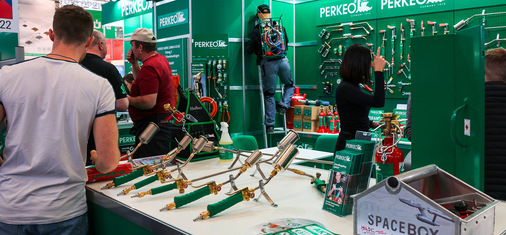 Am Perkeo-Messestand gab es extrem viel zu entdecken