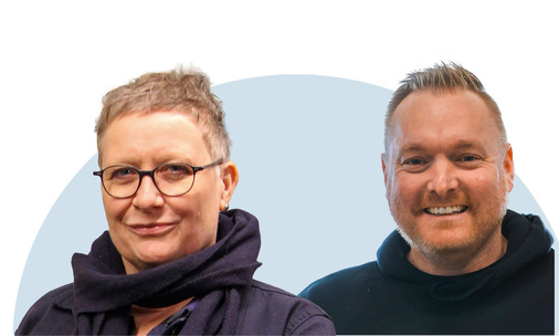 Team Kunst:   Manuela Geugelin und Christian Neuhauser