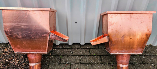 Rinnenkessel vor dem Einbau