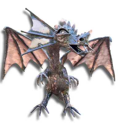 Auch Fabelwesen wie dieser Drache gehören ins künstlerische Repertoire