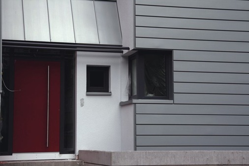 Harmonisch - Strukturen am Eingangsbereich.
