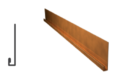 Steckprofil unten

Der Höhenausgleich erfolgt am unteren Fassadenabschluss. Eine Einschiebeleiste kann, in Profilhöhe angebracht, eventuelle Ungenauigkeiten ausgleichen und an Schrägschnitten entsprechende Abschlüsse überdecken.
