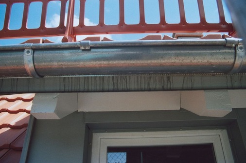 Unschöne Ablaufspuren
