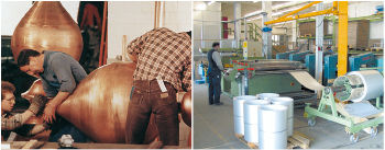 Zum Kaufmann-Dienstleistungsangebot gehören unter anderem auch die Herstellung von Ornamenten und ornamentalem Bauschmuck sowie Zuschnitt-, Spalt- oder Umcoilarbeiten
