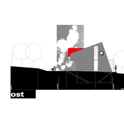 Ansicht für Metallfassade