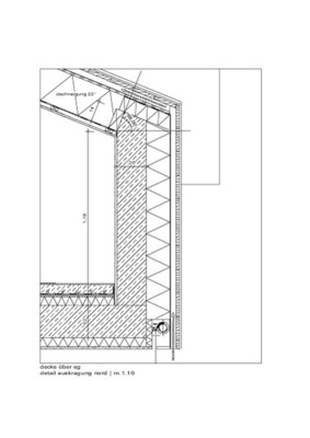 Metallfassade und Metalldach