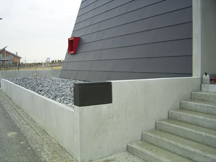 Fassade Metall Titanzink vorbewittert