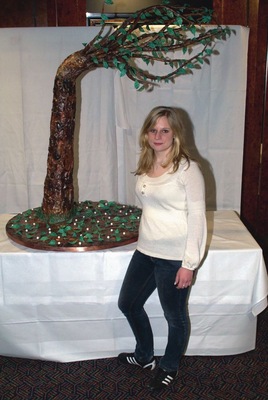 Sandra Portier aus Grand-Saconnex gewann den Kreativ-Wettbewerb
