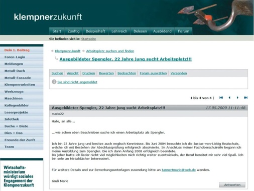Auch wenn kein akuter Bedarf besteht. Auf dem Personalmarkt sollten Sie stets die Augen offen halten. In Internetforen, Jobbörsen oder bei Personalleasing-Unternehmen können Sie durchaus Ihren Traum-Mitarbeiter finden. Erleichterung bringen auch Serviceleistungen, wie das Abonnieren einzelner Forenbeiträge. Solche Dienstleistungen sind fast immer kostenfrei. Sobald im Internetforum Ihrer Wahl ein neuer Eintrag geschrieben wird, erhalten Sie eine Benachrichtigung per E-Mail