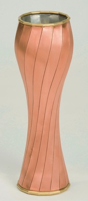 09 WeizenglasUm 72° gedrehter 15-teiliger Grundkörper Material: Kupfer Verbindung: Wigschweiß-Technik