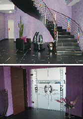 Der Innenbereich des neuen Schlebach-Domizils ist ebenso geschmachvoll gestaltet
