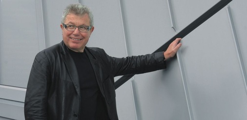 ... dessen vorbildliche Klempnerarbeit den New Yorker Architekt Prof. Daniel Libeskind unübersehbar beeindruckte