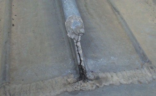 ... wie die Falzabschlüsse
