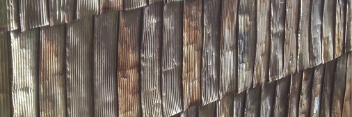 Heute ist die Fassade von einer leichten ­Rostschicht überzogen
