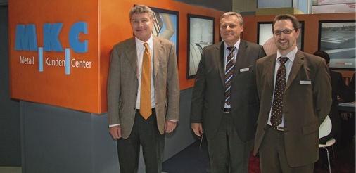 MKC-Führung: Dr. Christian Seebauer, Werner Mast und Jörg Reichelt-Quadt
