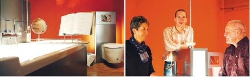 Heute leitet der diplomierte Versorgungstechnikingenieur Andreas ­Reichert (mitte) die Geschicke des Fachbetriebes. Dabei stehen ihm neben ­engagierten Mitarbeitern seine Eltern Klaus und Ingeborg mit Ihrer langjährigen Erfahrung zur Seite
