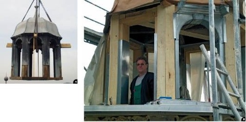 1 Der Turm vor der Sanierung2 Senior Rolf Sieber entschied sich, seinen

Ruhestand

vorübergehend auszusetzen

und für einen gewissen Zeitraum wieder ins

Arbeitsleben

einzutauchen