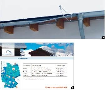 1 Um Schäden wie diese zu verhindern... <br />2 ... hilft der Blick in das Internetportal www.schneelast.info weiter